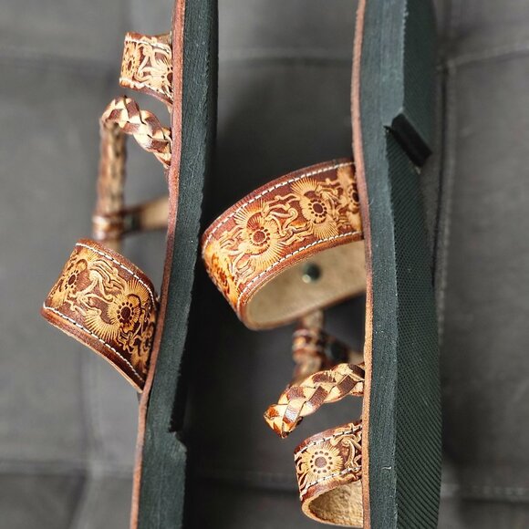 Custom leather sandals - Picture 3 of 3